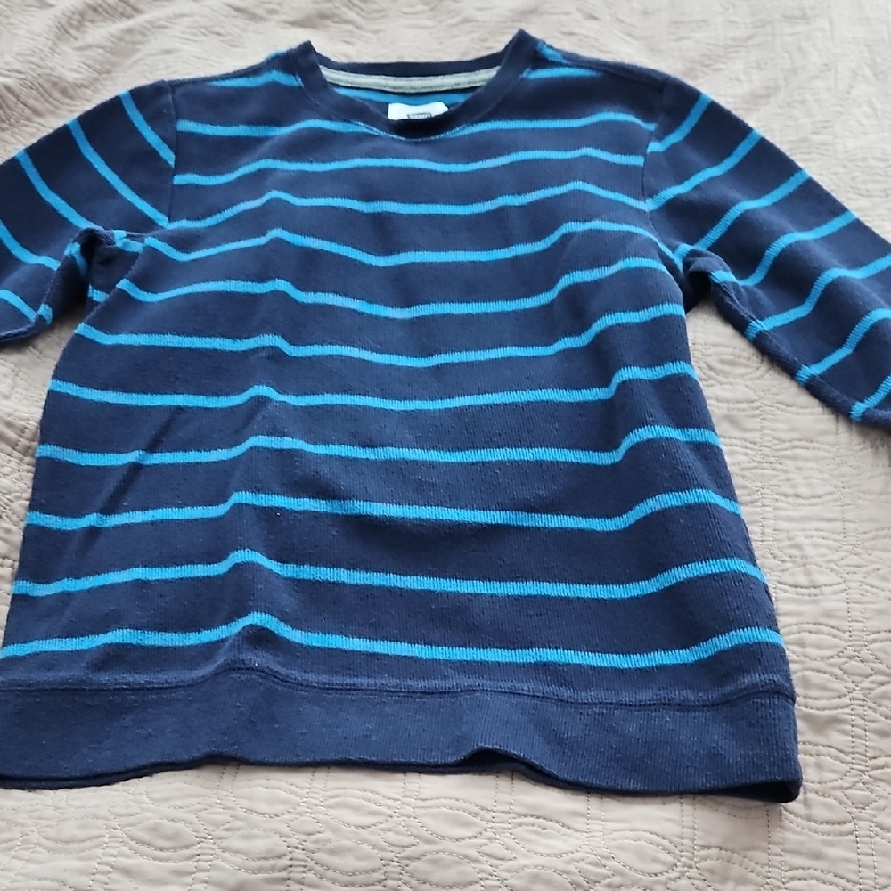 Blue Striped Sweater